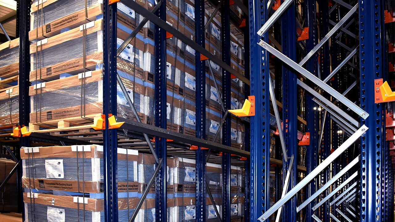 STS Case Study - Drive In Pallet Racking