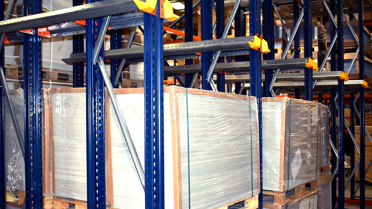 STS Case Study - Drive in pallet racking