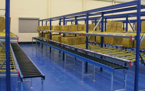 Carton Live Shelving